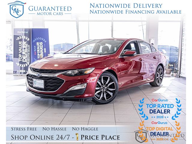Cherry Red Tintcoat 2021 Chevrolet Malibu Sedan Front-Wheel Drive Automatic