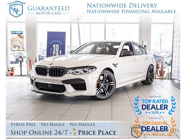 Alpine White 2019 BMW M5 Sedan Automatic