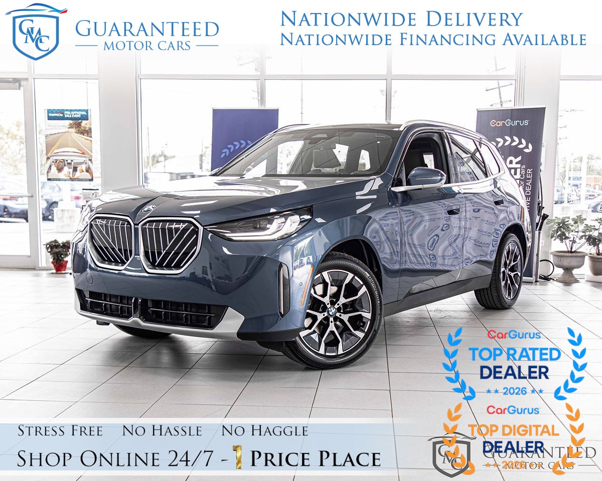 Arctic Race Blue Metallic 2025 BMW X3 SUV / Crossover All-Wheel Drive Automatic