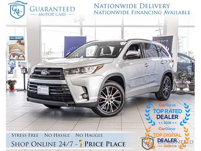 Celestial Silver Metallic 2018 Toyota Highlander SUV / Crossover All-Wheel Drive Automatic