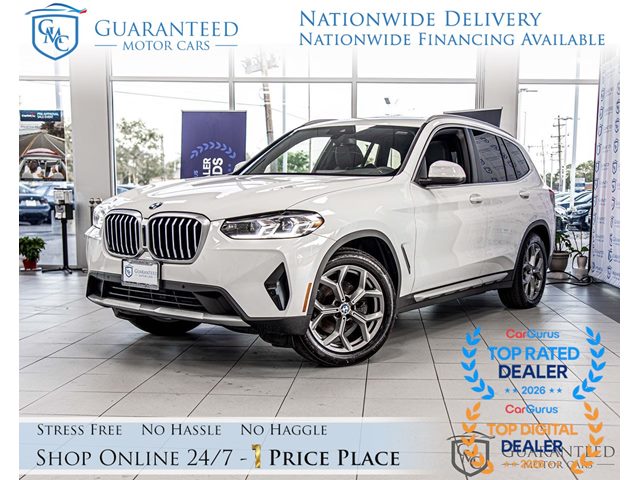 Alpine White 2024 BMW X3 SUV / Crossover All-Wheel Drive Automatic