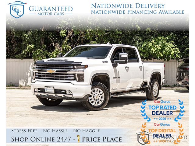 Summit White 2020 Chevrolet Silverado 3500HD Pickup Truck Four-Wheel Drive Automatic