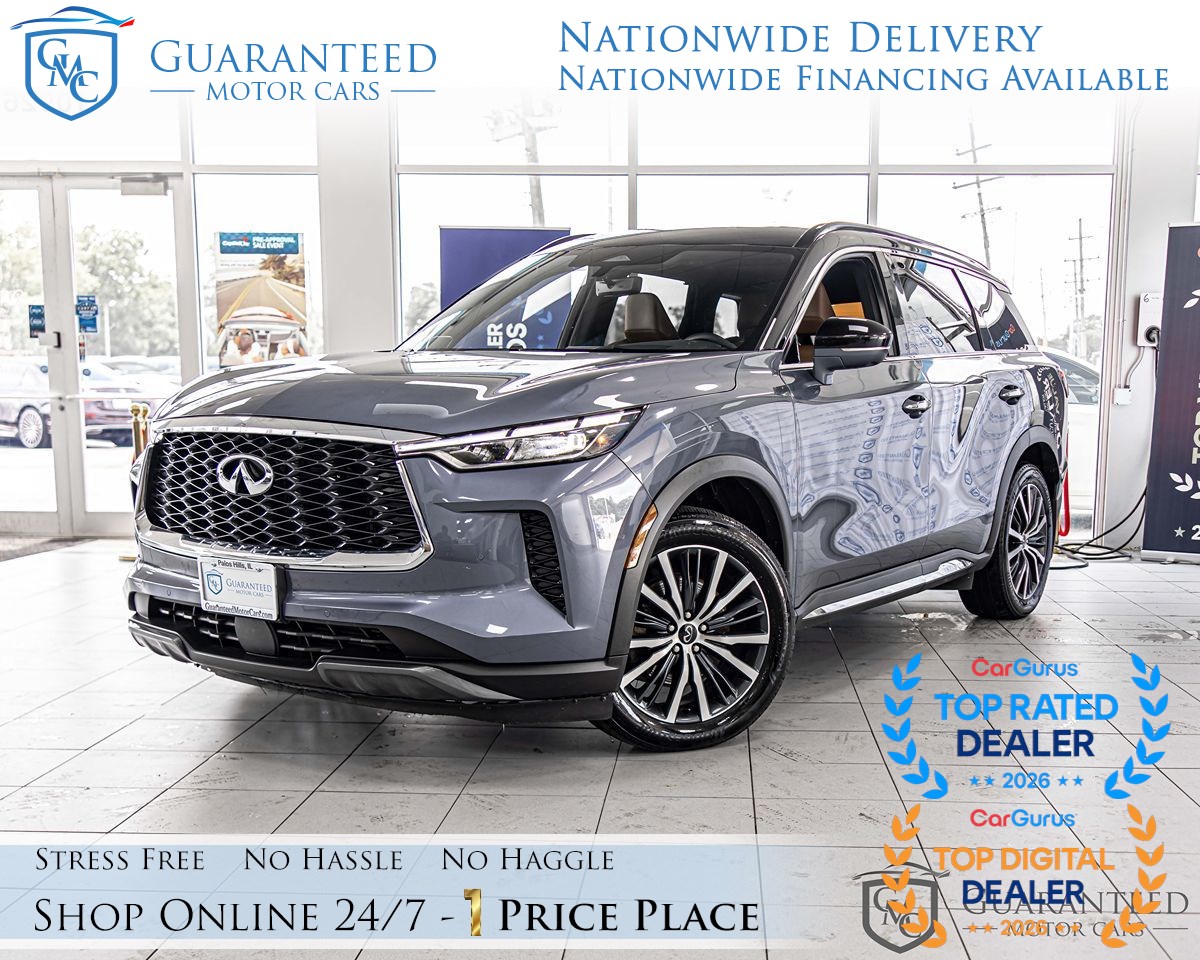 Harbor Gray/Obsidian Black 2025 INFINITI QX60 SUV / Crossover All-Wheel Drive Automatic