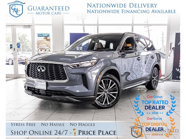 Harbor Gray/Obsidian Black 2025 INFINITI QX60 SUV / Crossover All-Wheel Drive Automatic