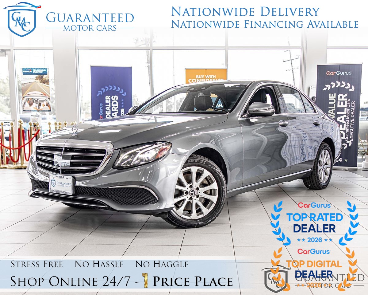 Gray (Selenite Grey Metallic) 2019 Mercedes-Benz E-Class Sedan All-Wheel Drive Automatic