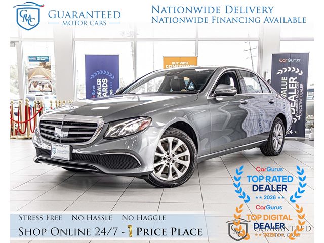 Gray (Selenite Grey Metallic) 2019 Mercedes-Benz E-Class Sedan All-Wheel Drive Automatic