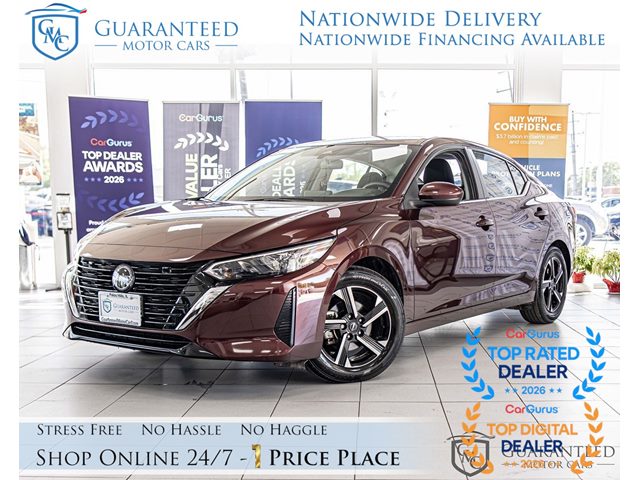 Rosewood Metallic 2024 Nissan Sentra Sedan Front-Wheel Drive Automatic