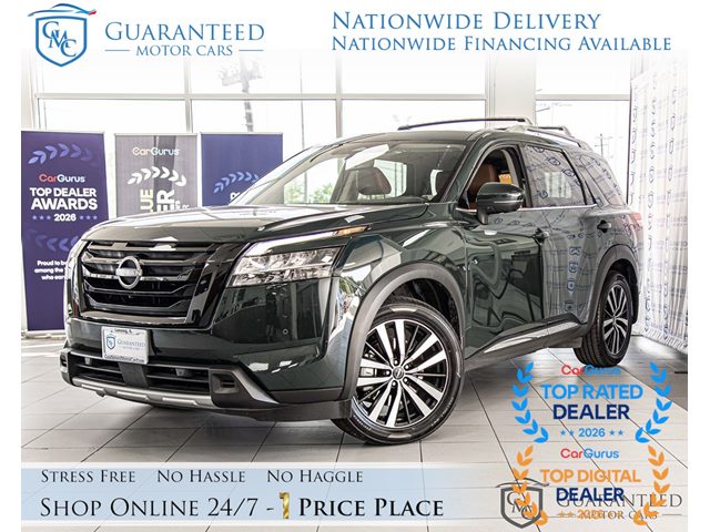 Black (Obsidian Green Pearl) 2024 Nissan Pathfinder SUV / Crossover All-Wheel Drive Automatic