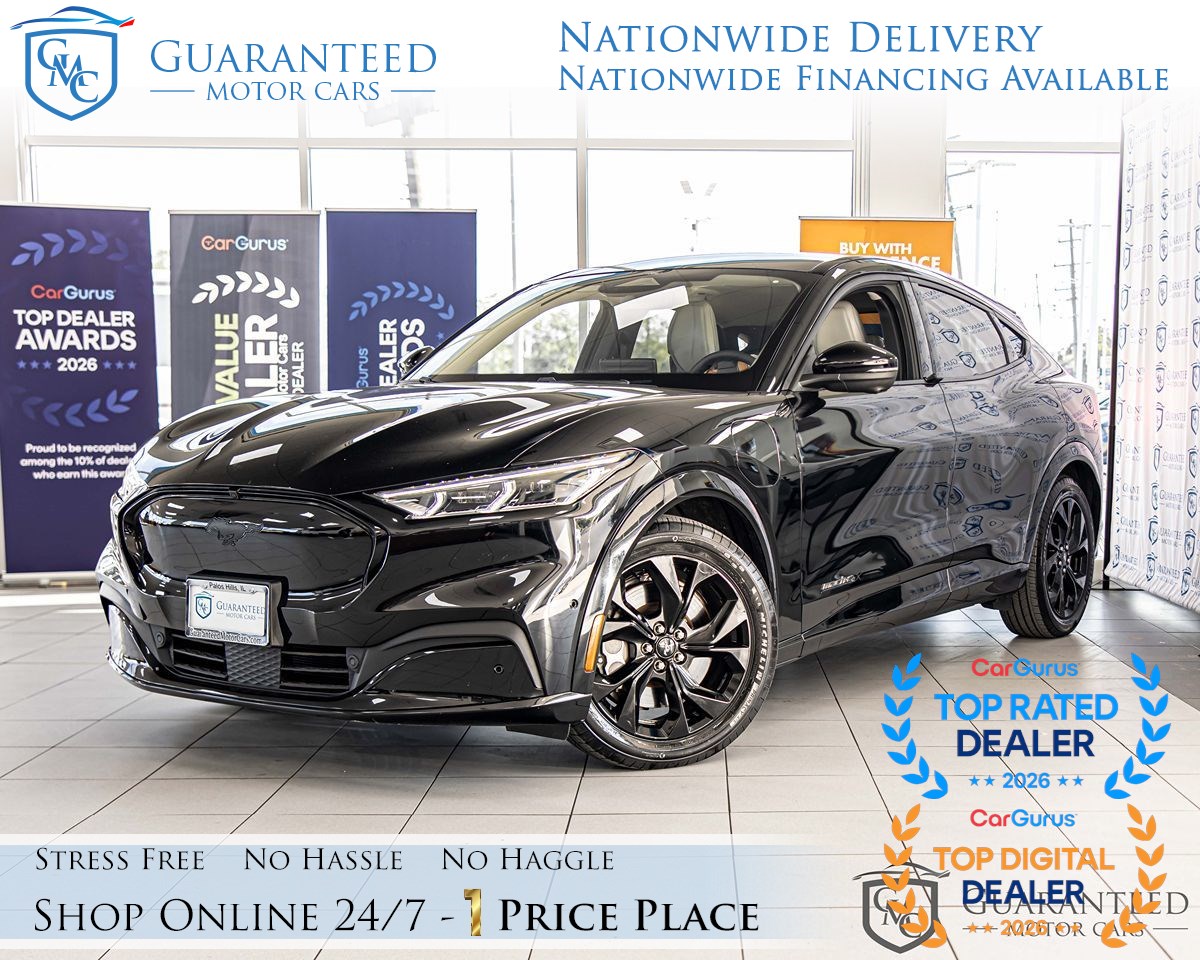Shadow Black 2023 Ford Mustang Mach-E SUV / Crossover All-Wheel Drive Automatic