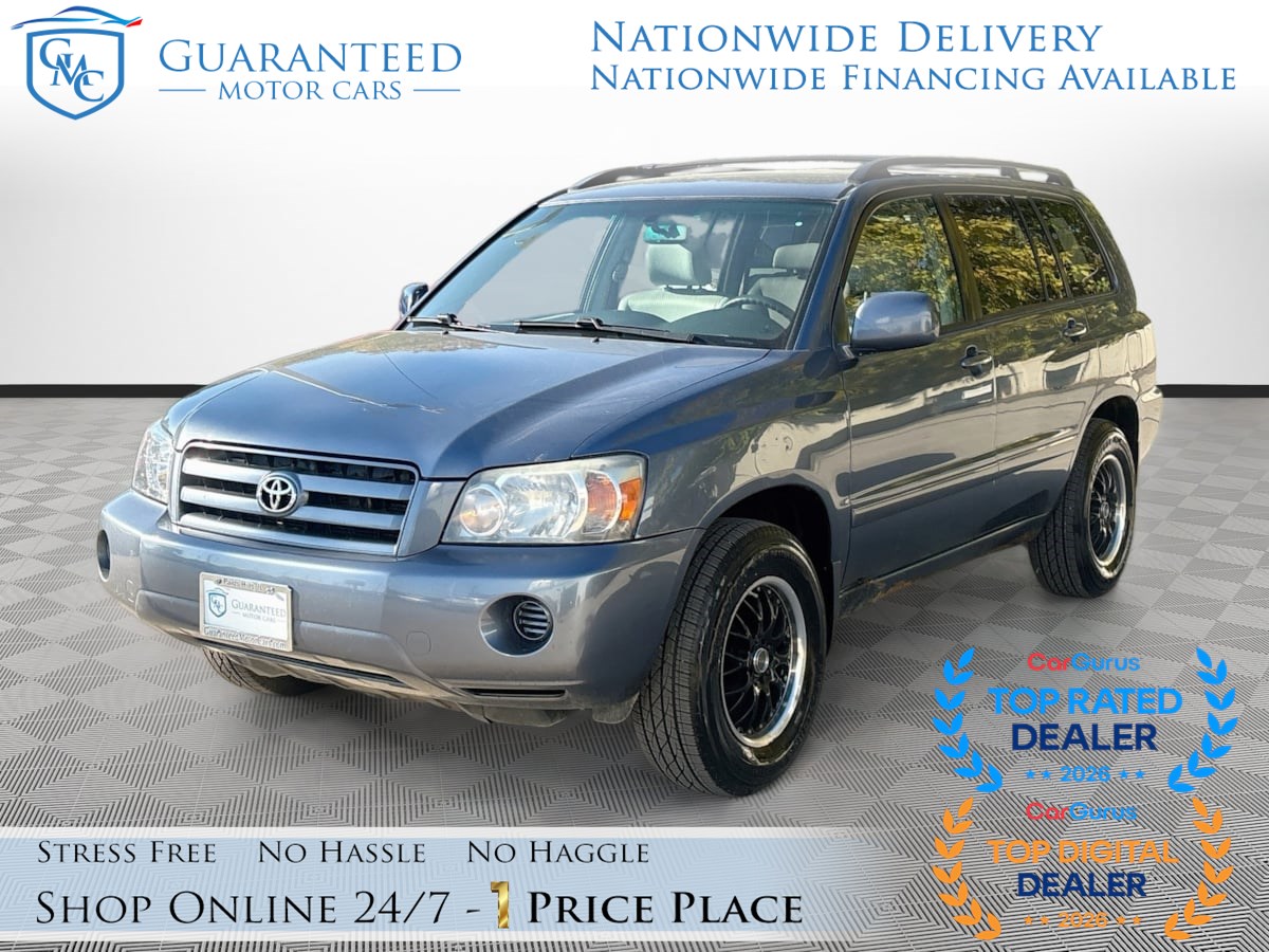 Bluestone Metallic 2005 Toyota Highlander SUV / Crossover Front-Wheel Drive Automatic