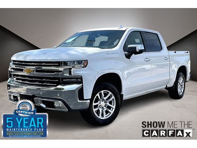 Summit White 2021 Chevrolet Silverado 1500 Pickup Truck Four-Wheel Drive Automatic