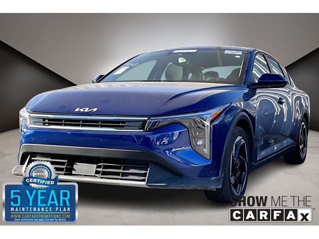 Deep Sea Blue 2025 Kia K4 EX FWD Sedan Front-Wheel Drive Automatic