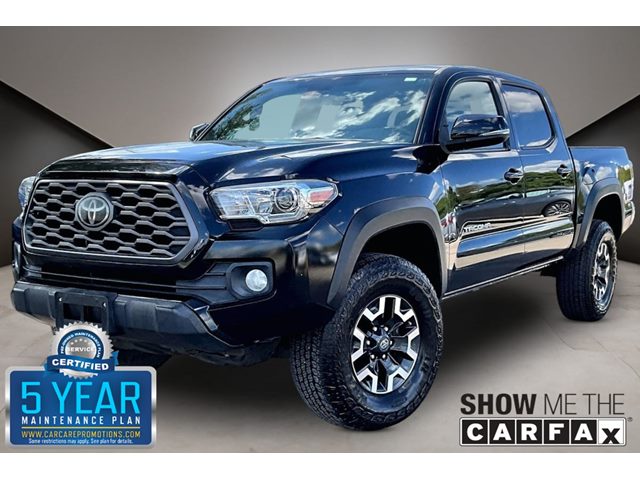 Midnight Black Metallic 2021 Toyota Tacoma Pickup Truck 4X2 Automatic