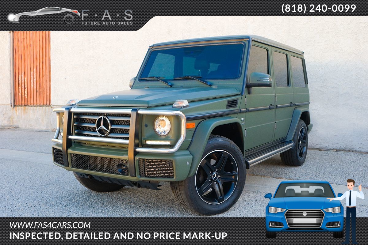 2018 Mercedes-Benz G 550 Limited Edition 4MATIC SUV