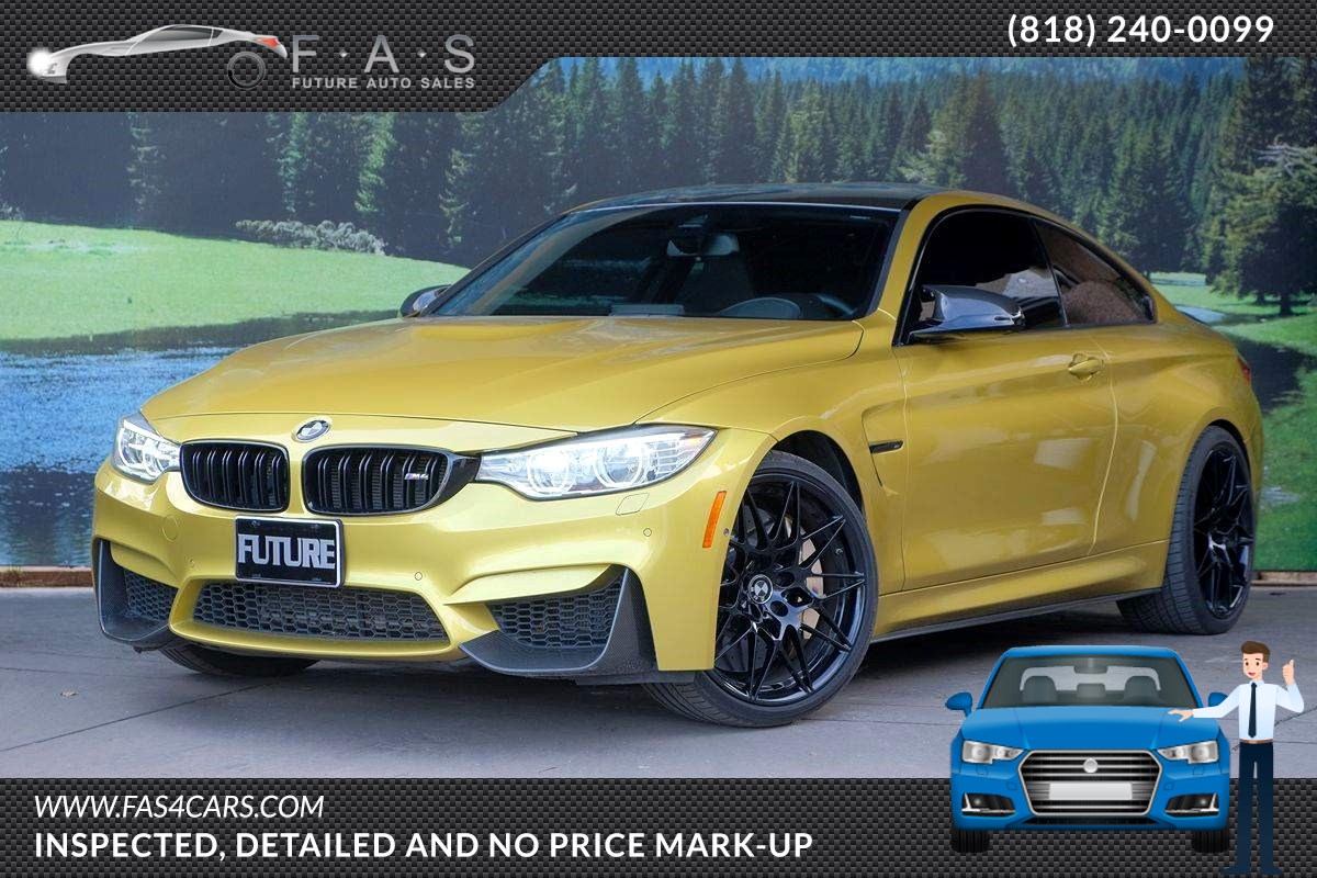 1/43 BMW M4 Coupe イエローメタリック Minichamps 1:43 BMW M4 Competition Coupe 1 of 720 – BMW CCA Foundation