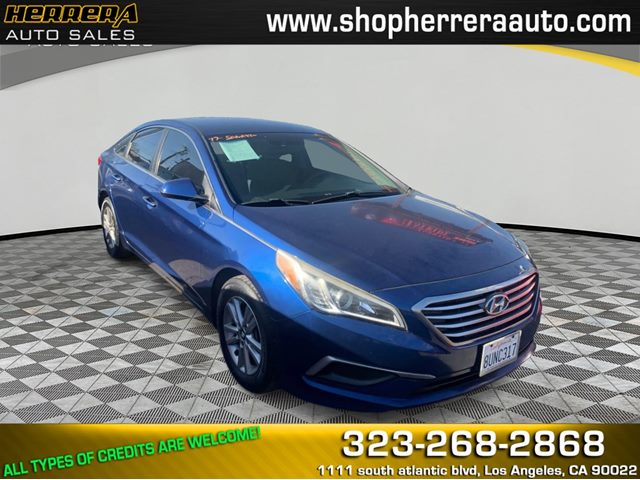 Lakeside Blue 2017 Hyundai Sonata Sedan Front-Wheel Drive Automatic