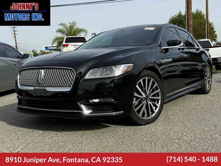 Sold 2019 Lincoln Continental Select