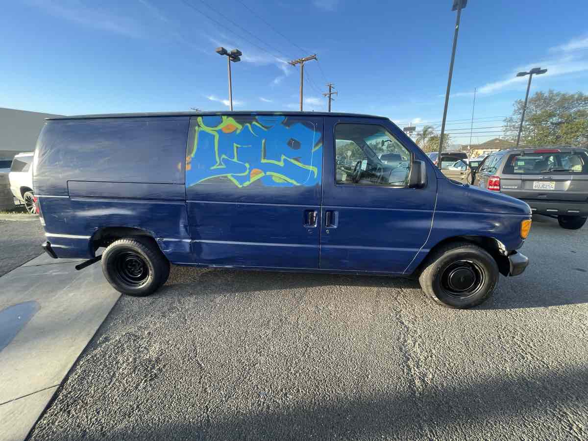 Sold 2003 Ford Econoline Cargo Van in Fontana