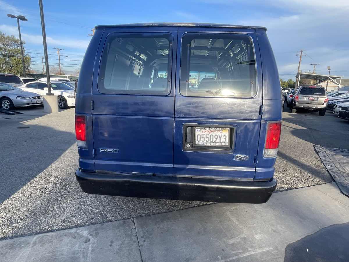Sold 2003 Ford Econoline Cargo Van in Fontana