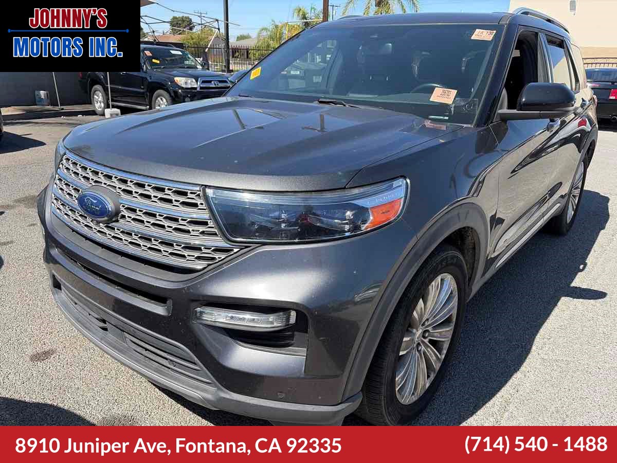 Silver Spruce Metallic 2020 Ford Explorer SUV / Crossover Rear-Wheel Drive Automatic