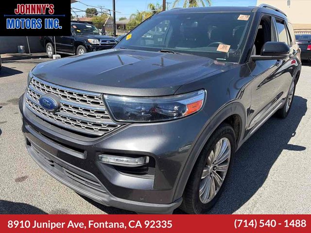 Silver Spruce Metallic 2020 Ford Explorer SUV / Crossover Rear-Wheel Drive Automatic