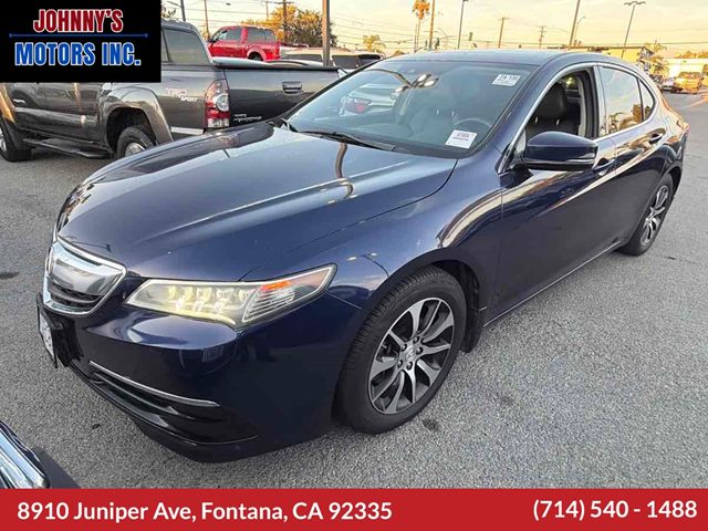 Fathom Blue Pearl 2017 Acura TLX Sedan Front-Wheel Drive Automatic