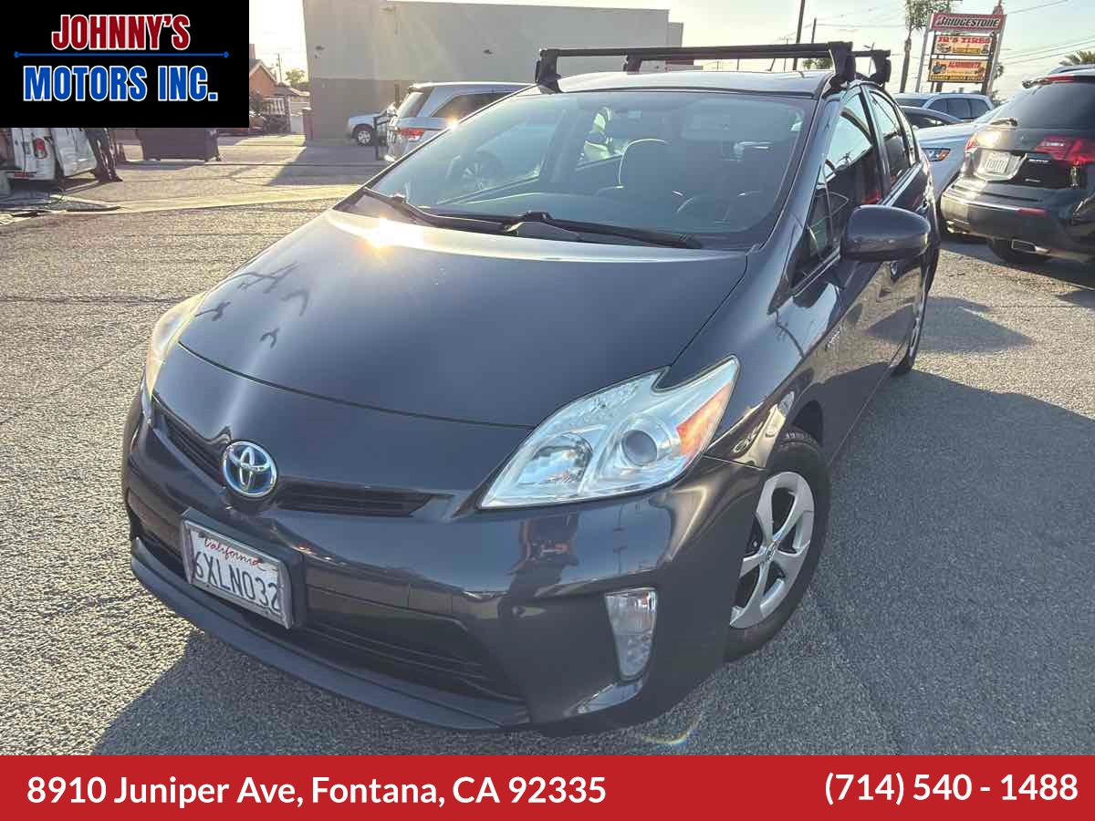 Winter Gray Metallic 2012 Toyota Prius Hatchback Front-Wheel Drive Automatic
