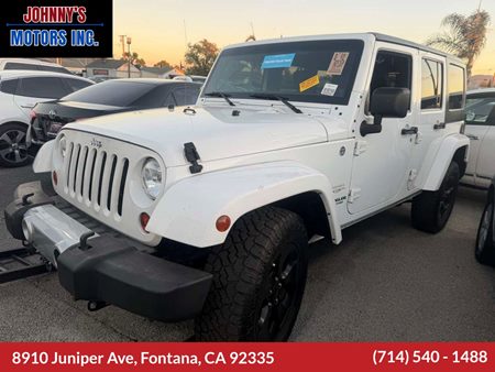 2013 Jeep Wrangler Unlimited Sahara