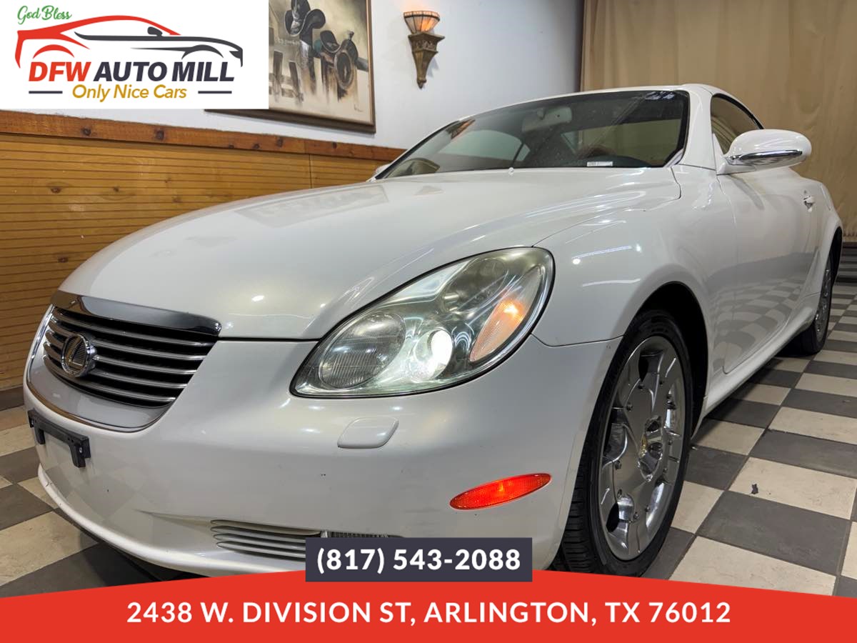 2002 Lexus SC 430 Convertible