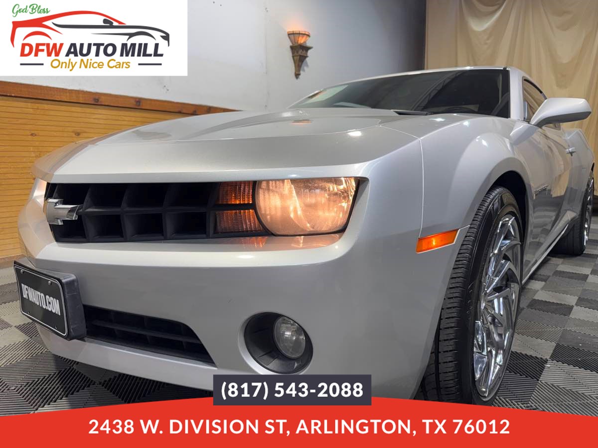 Silver Ice Metallic 2012 Chevrolet Camaro Coupe Rear-Wheel Drive Automatic