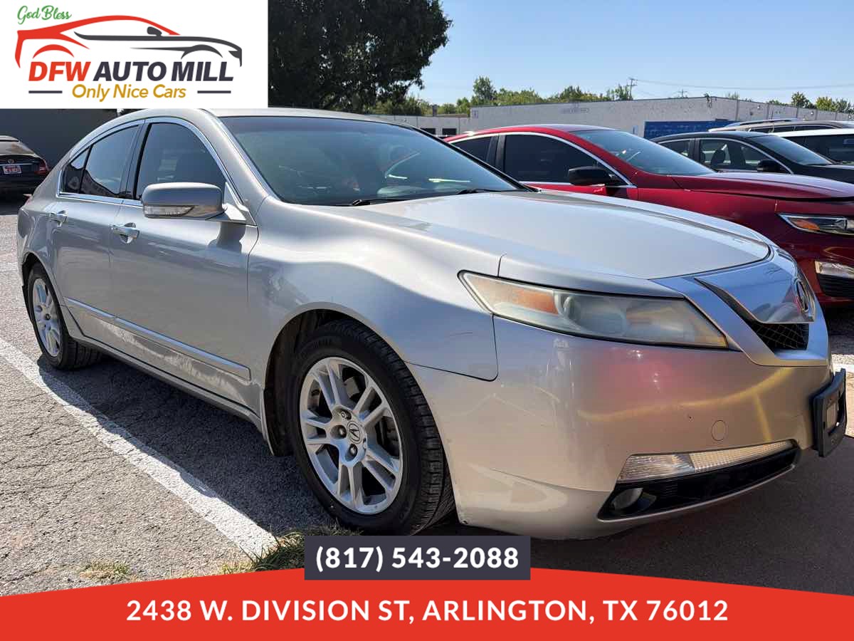 Palladium Metallic 2009 Acura TL Sedan Front-Wheel Drive Automatic
