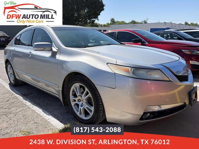 Palladium Metallic 2009 Acura TL Sedan Front-Wheel Drive Automatic