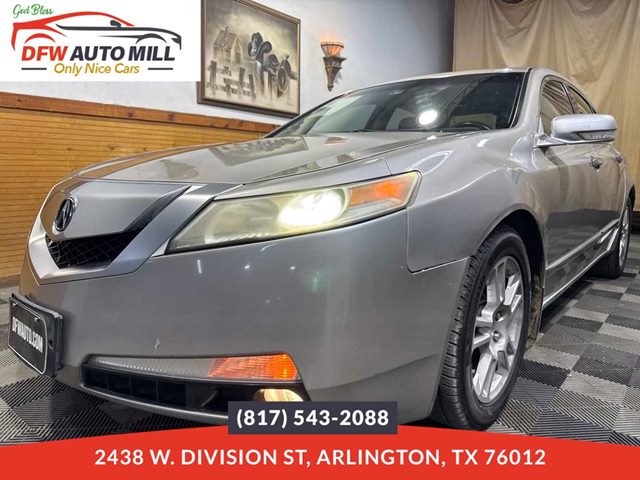 Palladium Metallic 2009 Acura TL Sedan Front-Wheel Drive Automatic