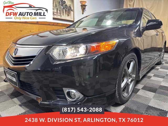 Crystal Black Pearl 2012 Acura TSX Sedan Front-Wheel Drive Automatic