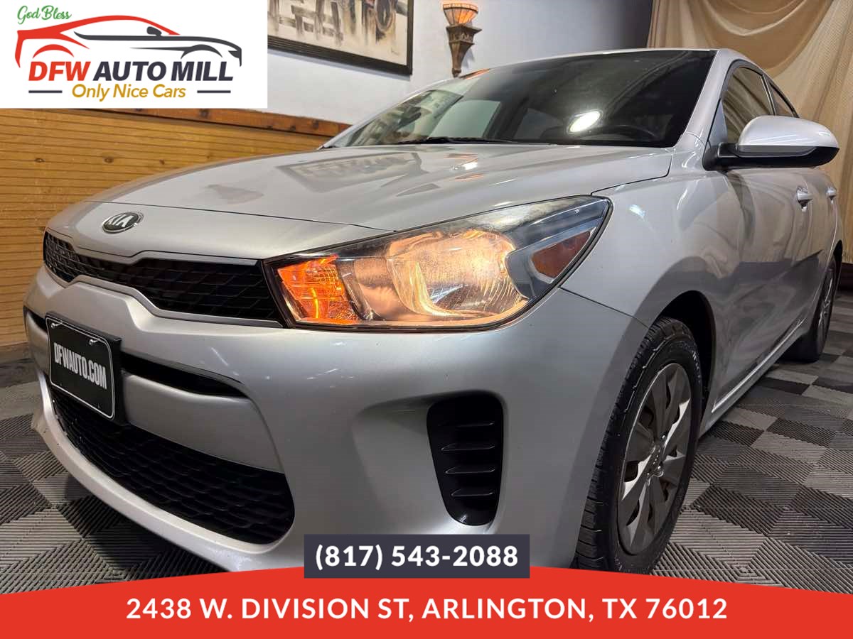 Silky Silver 2019 Kia Rio Sedan Front-Wheel Drive Automatic