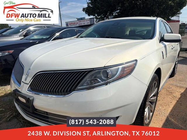 White Platinum Metallic Tri-Coat 2013 Lincoln MKS Sedan Front-Wheel Drive Automatic