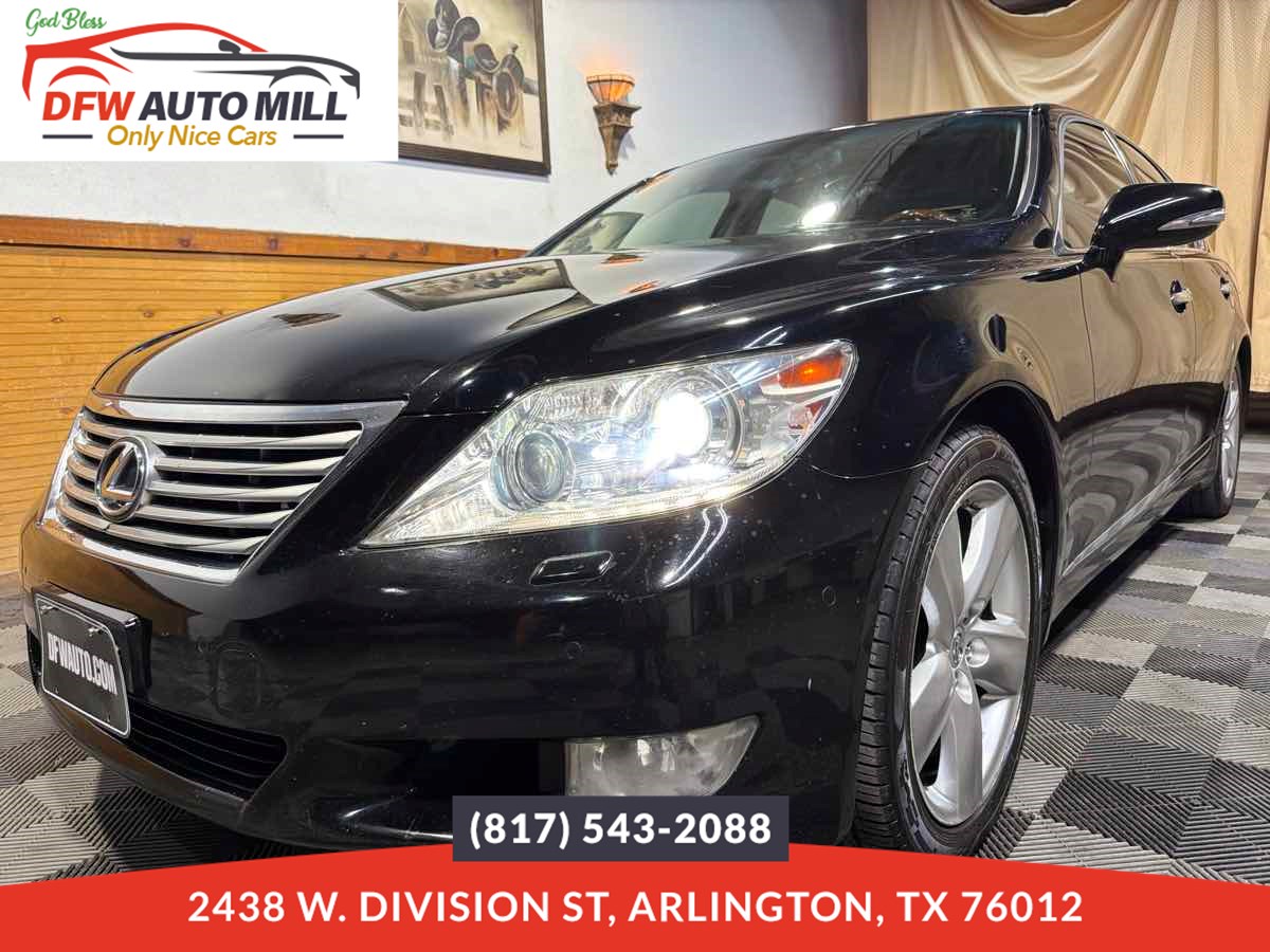 Black (Obsidian) 2011 Lexus LS Sedan Rear-Wheel Drive Automatic
