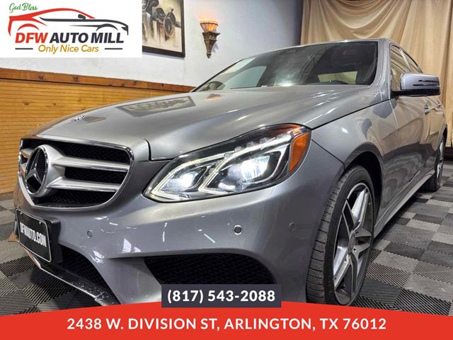 Palladium Silver Metallic 2014 Mercedes-Benz E-Class Sedan All-Wheel Drive Automatic