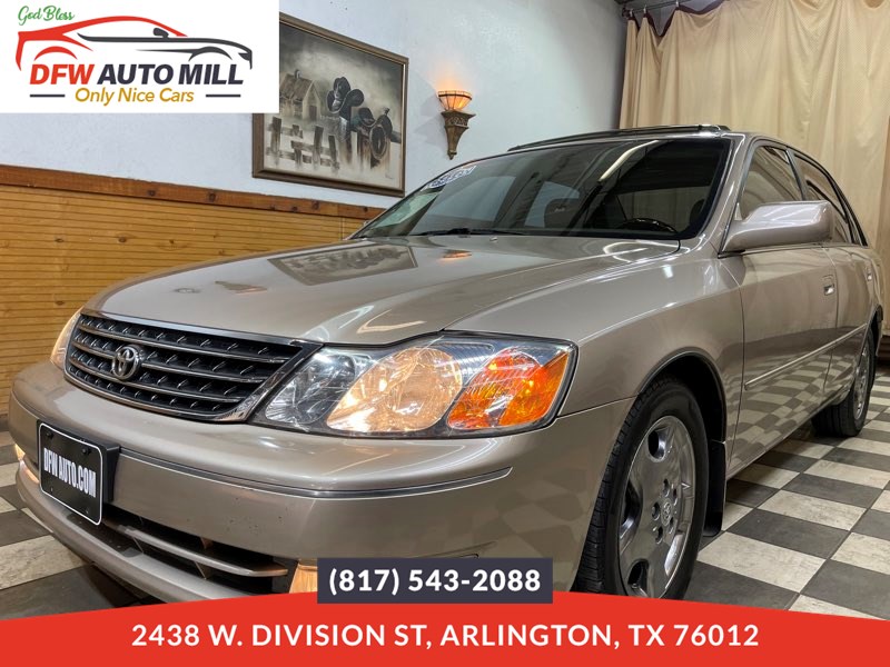 Sold 2003 Toyota Avalon XL in Arlington
