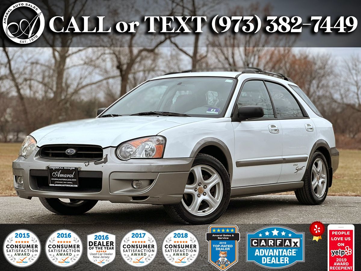 2004 Subaru Impreza Wagon (Natl) Outback Sport