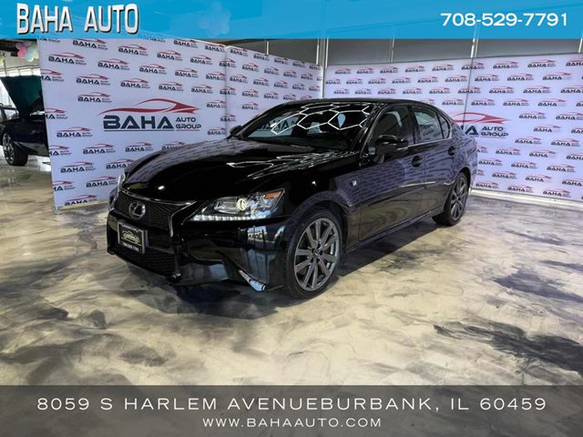 Black (Obsidian) 2015 Lexus GS 350 AWD Sedan All-Wheel Drive Automatic