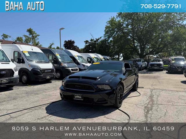 Black 2014 Ford Mustang Coupe Rear-Wheel Drive Automatic