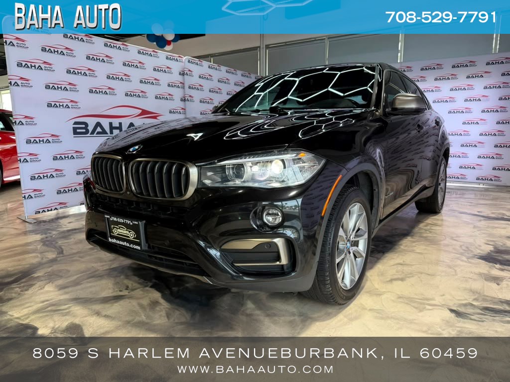 Azurite Black Metallic 2017 BMW X6 SUV / Crossover Rear-Wheel Drive Automatic