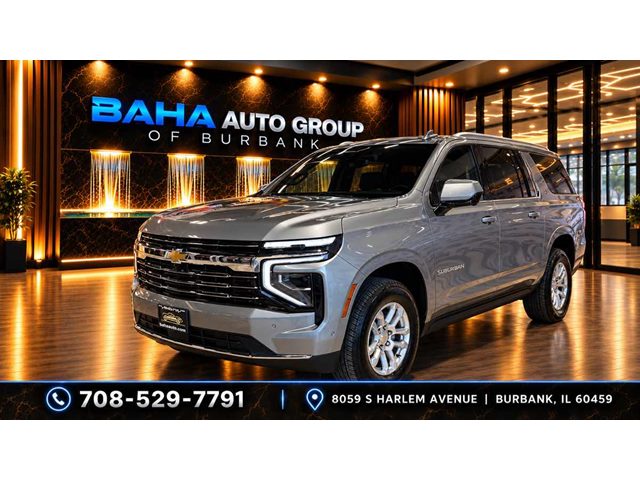 Sterling Gray Metallic 2026 Chevrolet Suburban SUV / Crossover Four-Wheel Drive Automatic