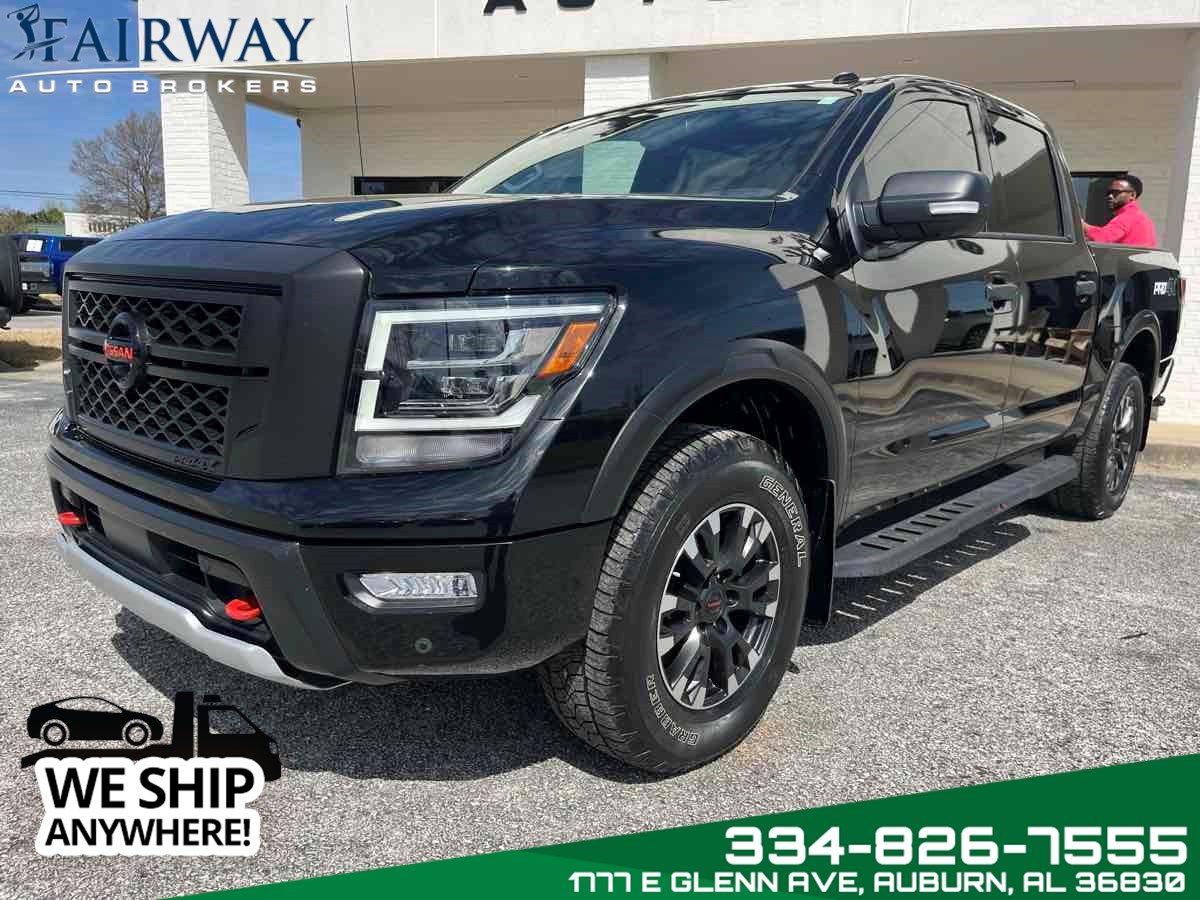 Sold 2021 Nissan Titan PRO-4X in Auburn