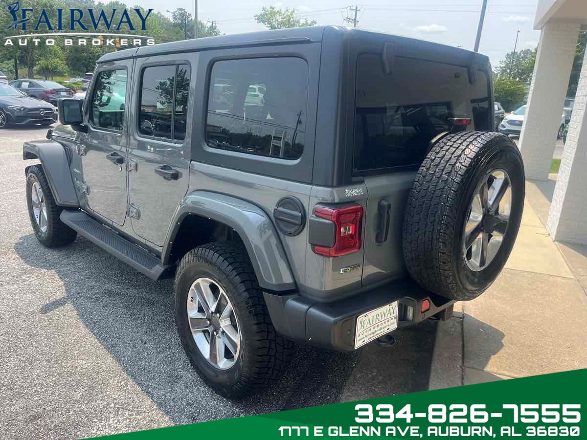 Sold 2021 Jeep Wrangler Unlimited Sahara in Auburn