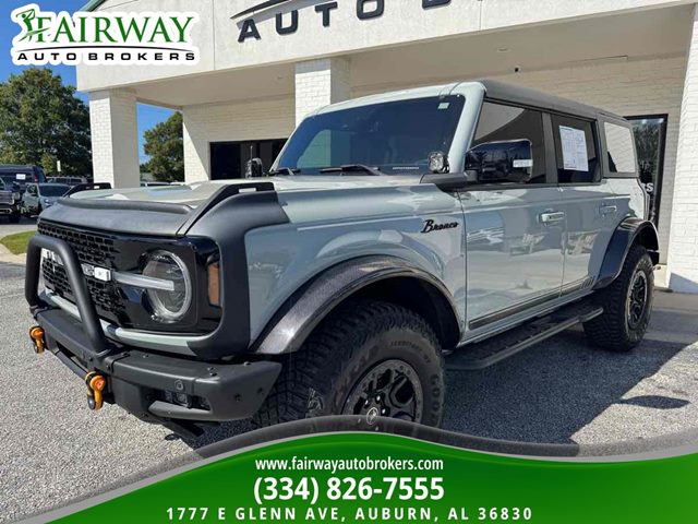 Cactus Gray 2021 Ford Bronco First Edition Advanced 4-Door 4WD SUV / Crossover Four-Wheel Drive Automatic