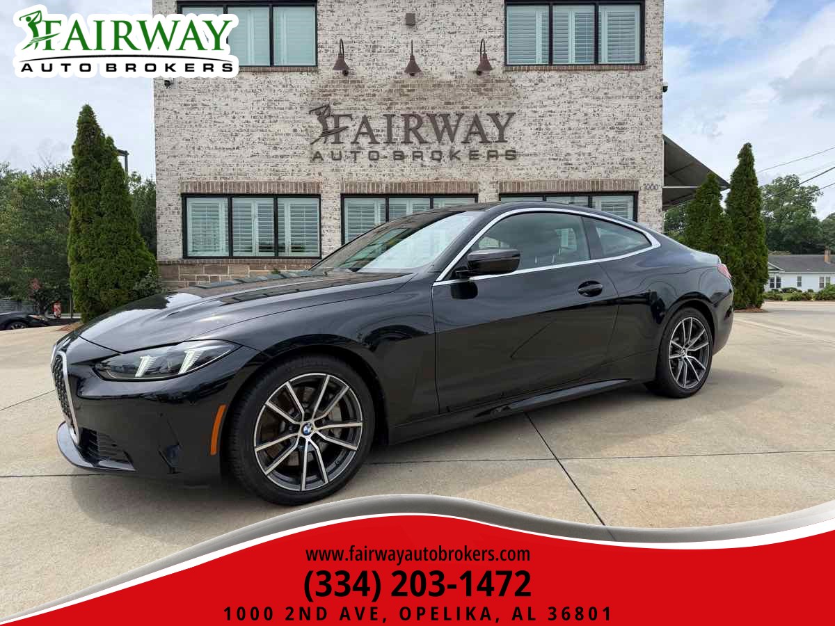 Black Sapphire Metallic 2025 BMW 4 Series 430i Coupe xDrive Coupe All-Wheel Drive Automatic