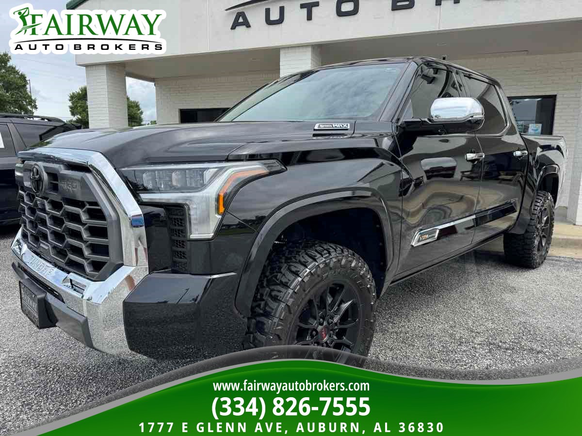 Backcountry Tundra Ultimate チャコール・ブラック Used 2025 Toyota Tundra 4WD 1794 Edition Hybrid in Auburn
