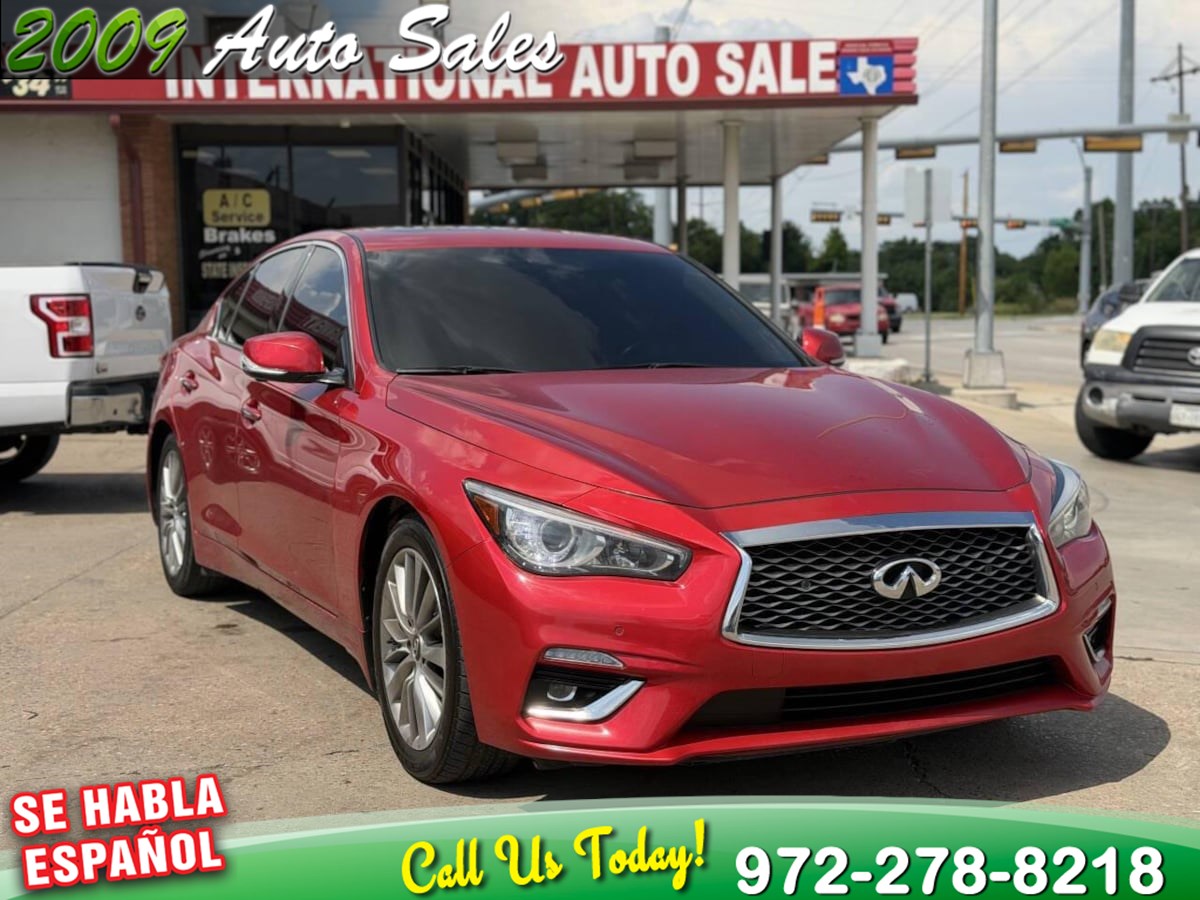 2022 INFINITI Q50 LUXE